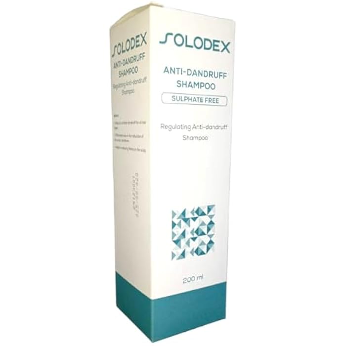Solodex Anti-Dandruff Shampoo (200ml) - Sulfate Free Formula for Dandruff Control and Oily Scalp I by Al Shabrawini Pharmacy - Image 1